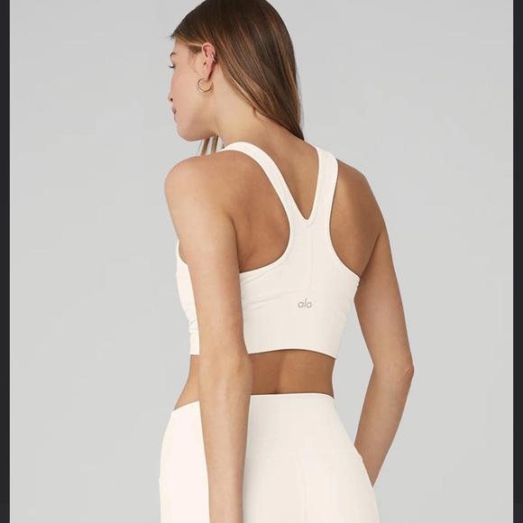 Alo Yoga Wild Thing Bra - Ivory - Picture 2 of 7